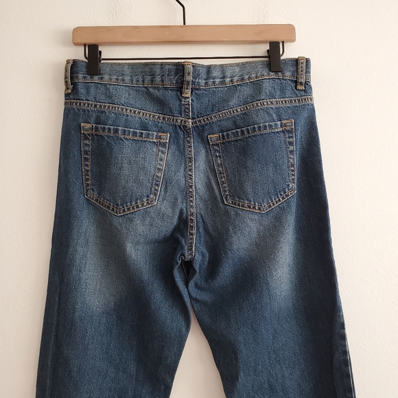 NEW Old Navy Straight Leg Husky Dark Denim Jeans - Picture 5 of 7
